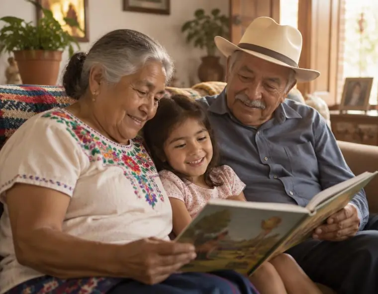 Abuelos y padrinos