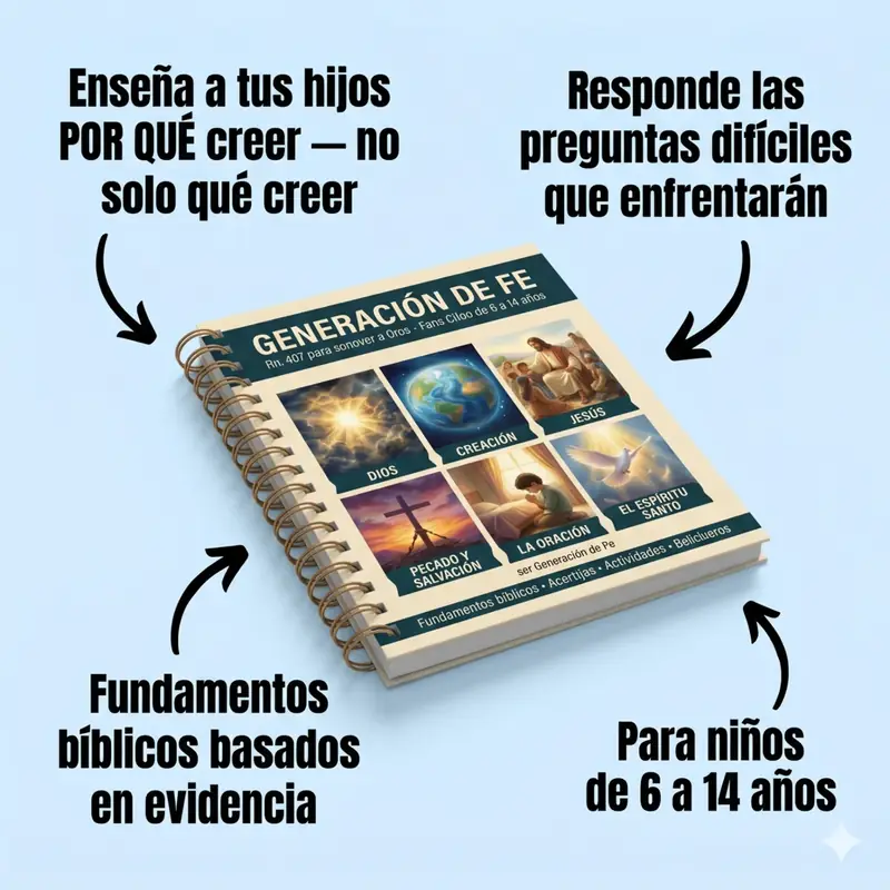 Características del libro Generación de Fe